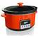 Right View. Bella - Dots Collection 5QT Programmable Slow Cooker - Orange.