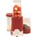 Front Standard. Bella - 12pc Rocket Blender - Red.