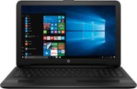 Front. HP - 15.6" Laptop - AMD A12-Series - 6GB Memory - 1TB Hard Drive - Black.