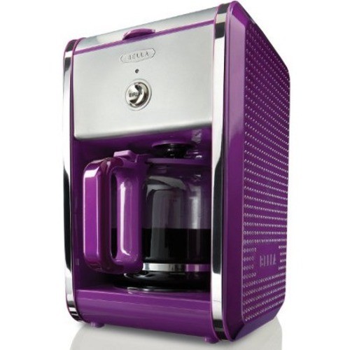  Bella - Dots Collection 12 Cup Manual Coffee Maker - Purple