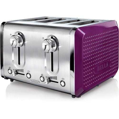 Best Buy: Bella Dots 4 Slice Toaster Purple BLA13791