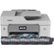 Front Zoom. Brother - INKvestment MFC-J6535DW XL Wireless All-in-One Printer - gray.