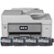 Front Zoom. Brother - INKvestment MFC-J5830DW XL Wireless All-in-One Printer - Gray.