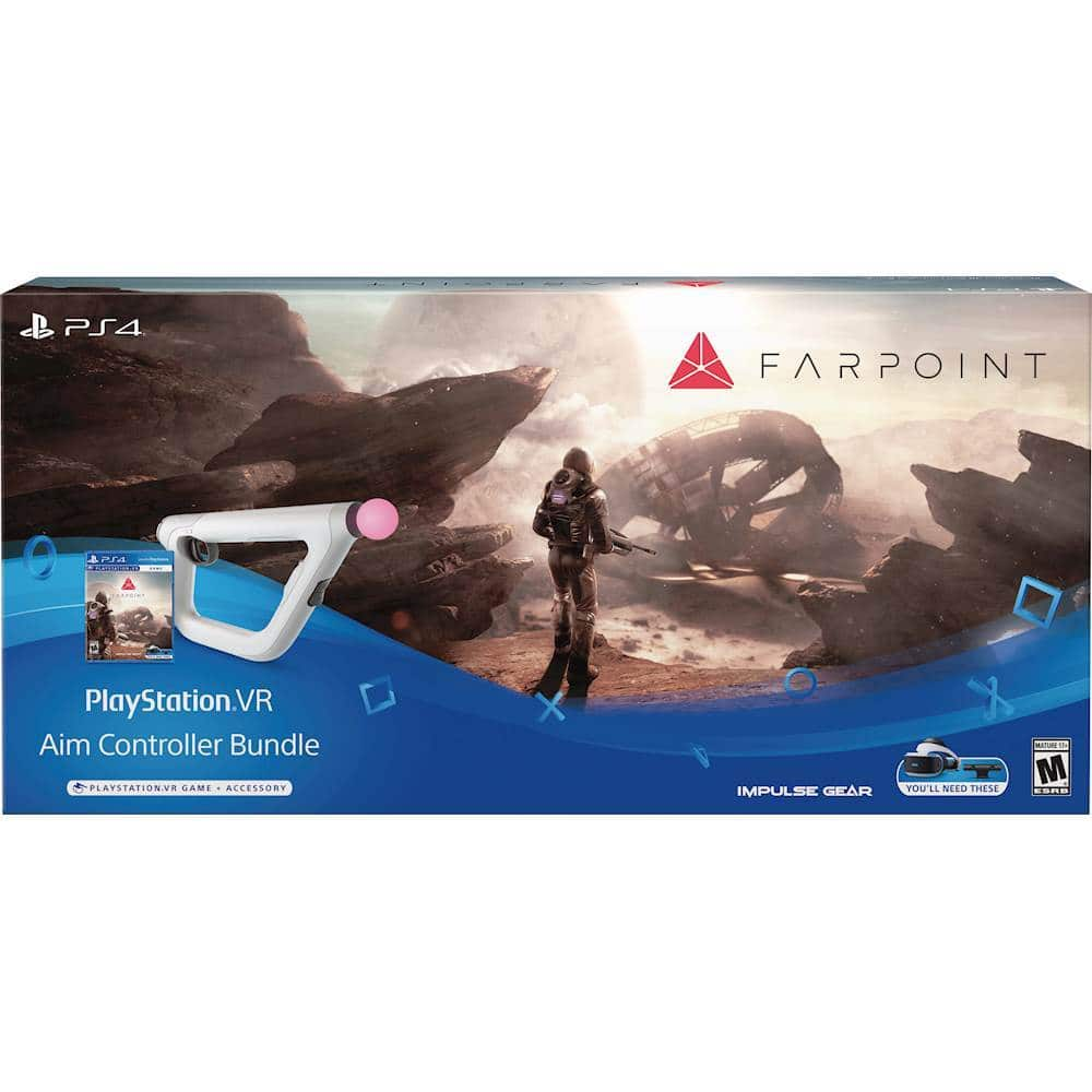 Best Buy: PlayStation®VR Aim Controller Farpoint Bundle Standard