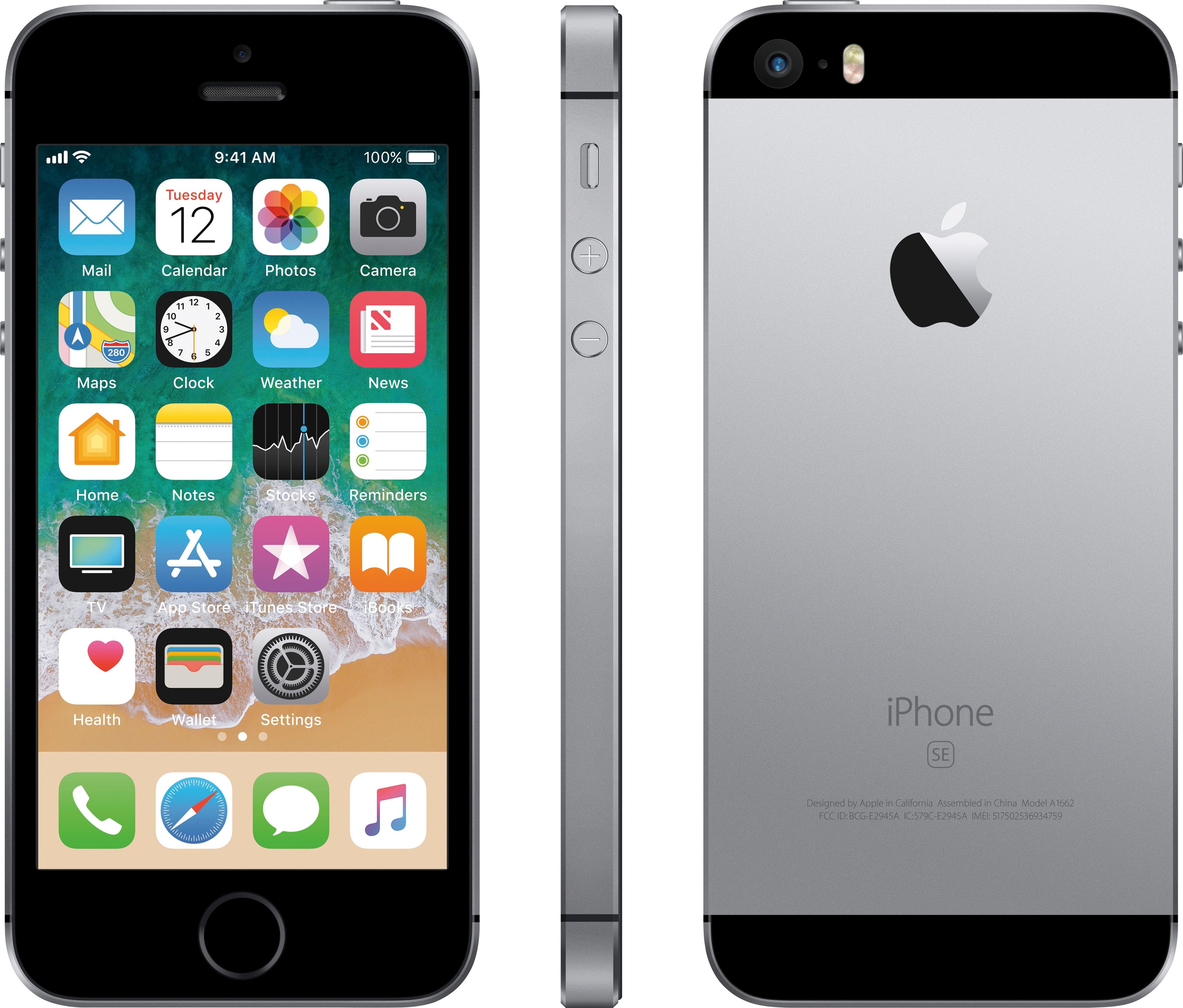Best Buy: Apple iPhone SE 32GB Space Gray (Verizon) MP8K2LL/A