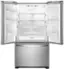 Angle. Whirlpool - 25.2 Cu. Ft. French Door Refrigerator with Internal Water Dispenser - Stainless Steel.