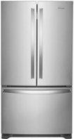 Whirlpool - 25.2 Cu. Ft. French Door Refrigerator with Internal Water Dispenser - Stainless steel - Front_Zoom