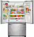 Left. Whirlpool - 25.2 Cu. Ft. French Door Refrigerator with Internal Water Dispenser - Stainless Steel.