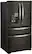 Angle. Whirlpool - 24.5 Cu. Ft. 4-Door French Door Refrigerator - Black Stainless Steel.