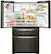 Alt View 2. Whirlpool - 24.5 Cu. Ft. 4-Door French Door Refrigerator - Black Stainless Steel.