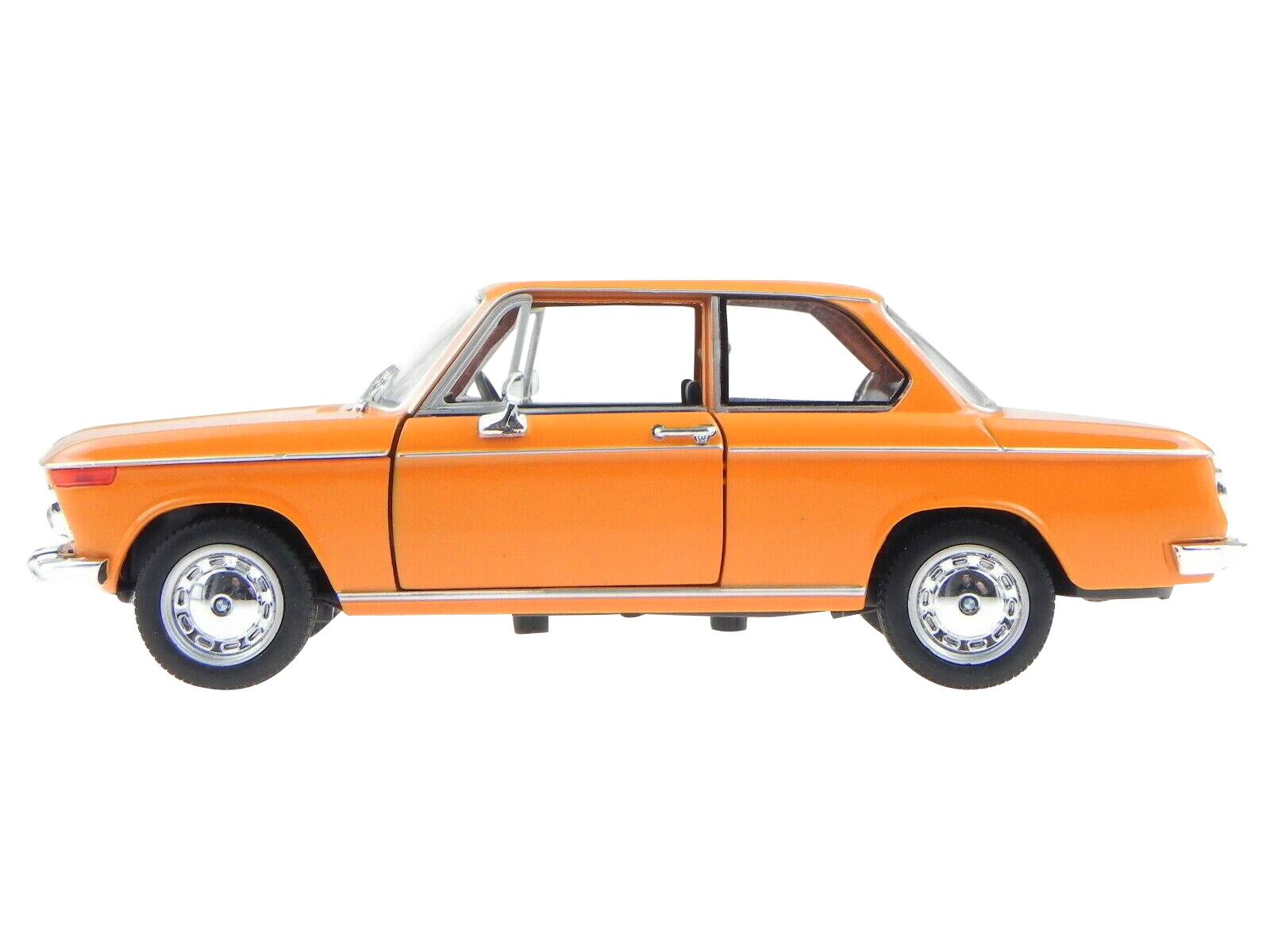 Alt View 2. Welly - BMW 2002ti Orange 1/24 Diecast Model Car by Welly.