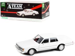 Greenlight - 1980 Chevrolet Caprice Classic "The A-Team" (1983-1987) TV Series "Artisan Collection" 1/18 Diecast - White
