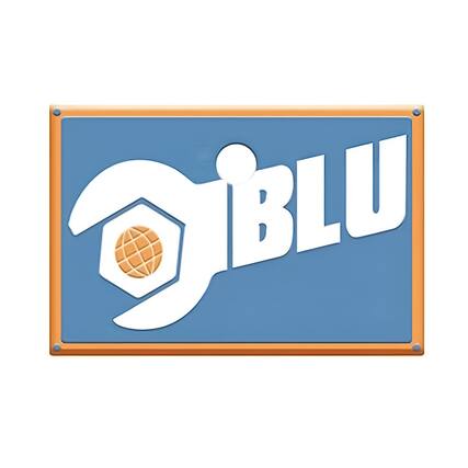 Front. Crowded Coop - Team Fortress 2 Keycap Key Cover Team Blu - Blue.