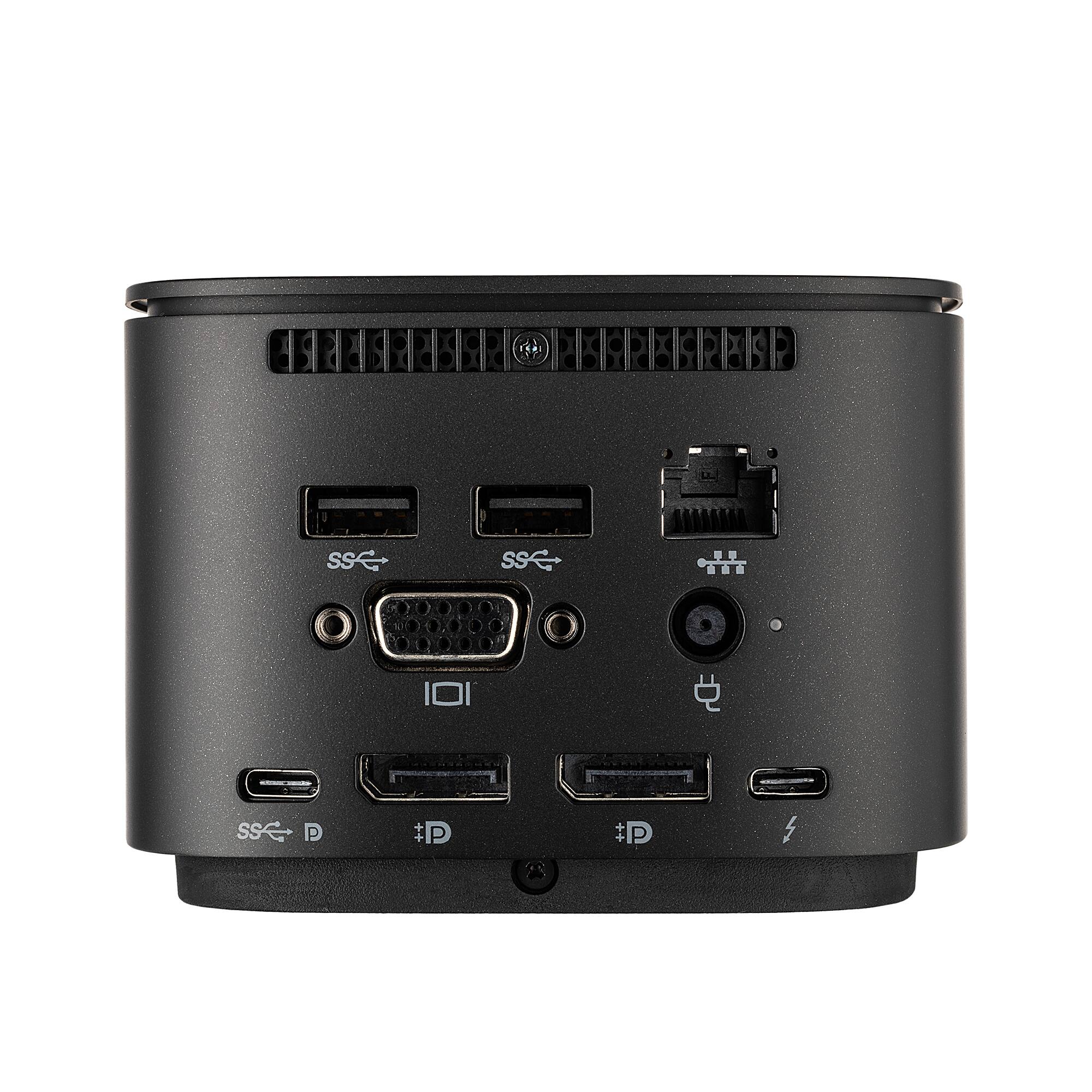 Alt View 4. HP - HP Thunderbolt Dock G2 with Combo Cable Bundle.