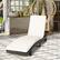 Alt View 11. Costway - Patio Rattan Folding Lounge Chair Chaise Adjustable W/Cushion - White.