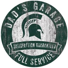 Fan Creations - Michigan State Spartans 12" x 12" Dad's Garage Sign - Multicolor