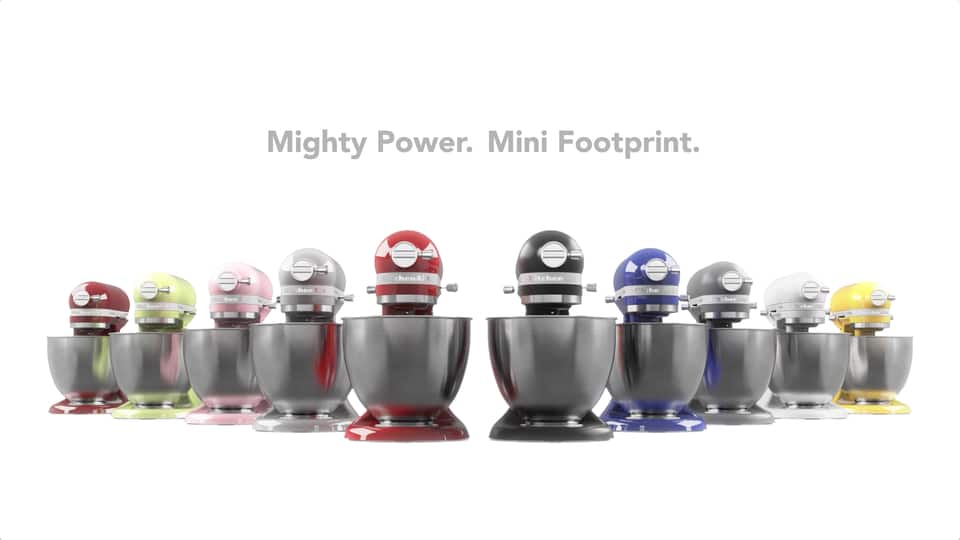 KitchenAid KSM3311XCU Artisan Mini TiltHead Stand Mixer Contour silver