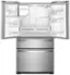 Angle. Whirlpool - 24.5 Cu. Ft. 4-Door French Door Refrigerator - Stainless Steel.