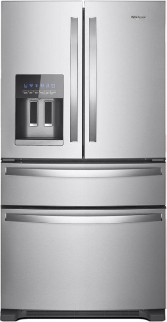 Whirlpool 24.5 Cu. Ft. 4-Door French Door Refrigerator Stainless steel WRX735SDHZ Best Buy