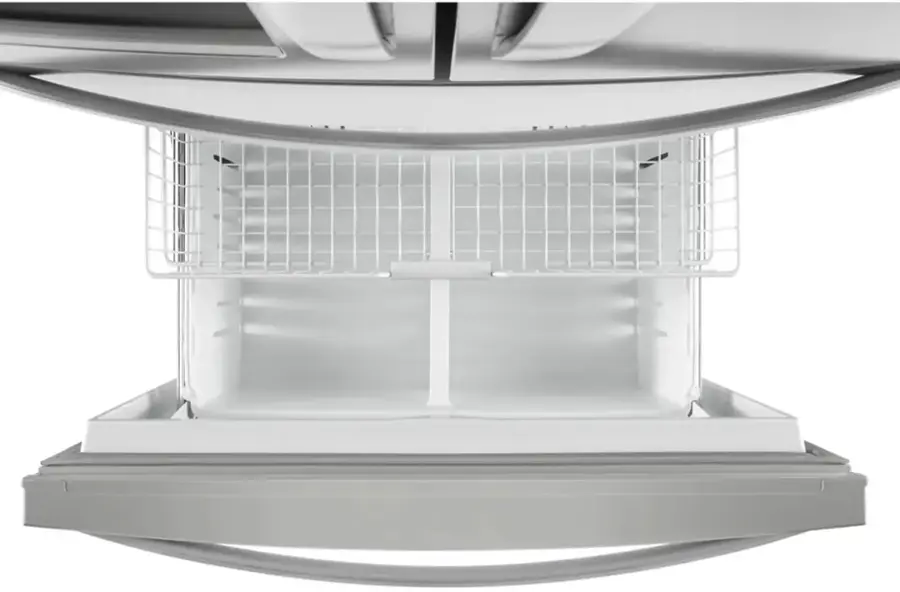 Alt View 1. Whirlpool - 24.5 Cu. Ft. 4-Door French Door Refrigerator - Stainless Steel.