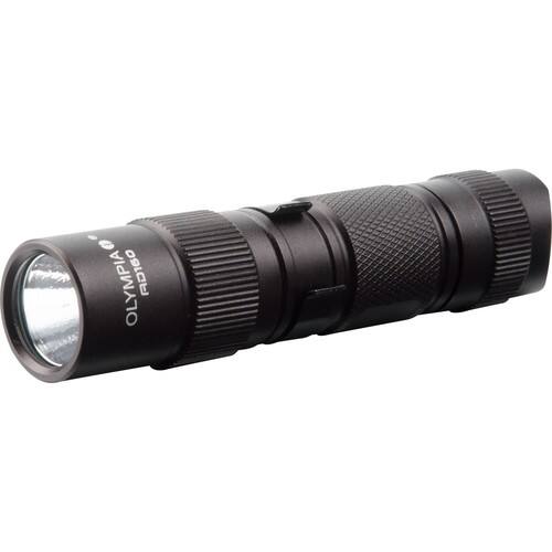 Best Buy Olympia AD160 CREE XPGR3 LED Flashlight Black AD160