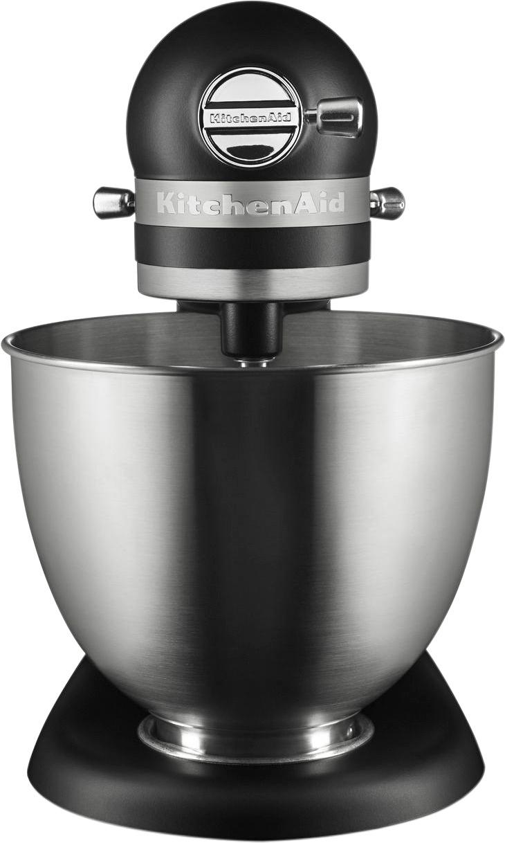 KitchenAid KSM3311XBM 10 Speed Stand Mixer w/ 3 1/2 qt Stainless Bowl &  Accessories, Black Matte