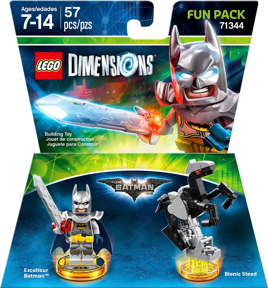 LEGO Dimensions The LEGO Batman Movie Fun Pack (Excalibur Batman)  1000617904 - Best Buy
