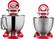 Alt View 14. KitchenAid - KSM3311XER Artisan Mini Tilt-Head Stand Mixer - Empire red.