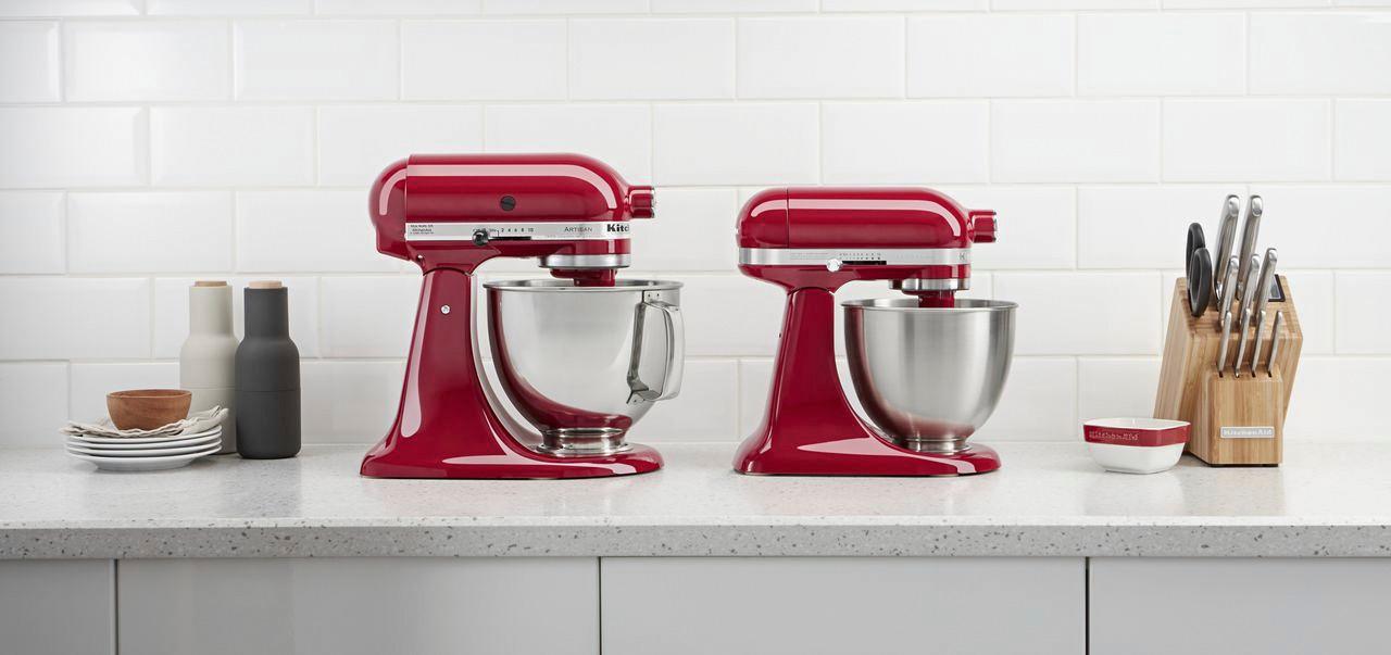 KitchenAid Artisan Empire Red Mini 3.5-Quart Tilt-Head Stand Mixer +  Reviews