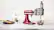 Alt View 1. KitchenAid - KSM3311XER Artisan Mini Tilt-Head Stand Mixer - Empire red.
