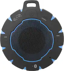 Front. iLive - ISBW157 Portable Bluetooth Speaker - Blue.