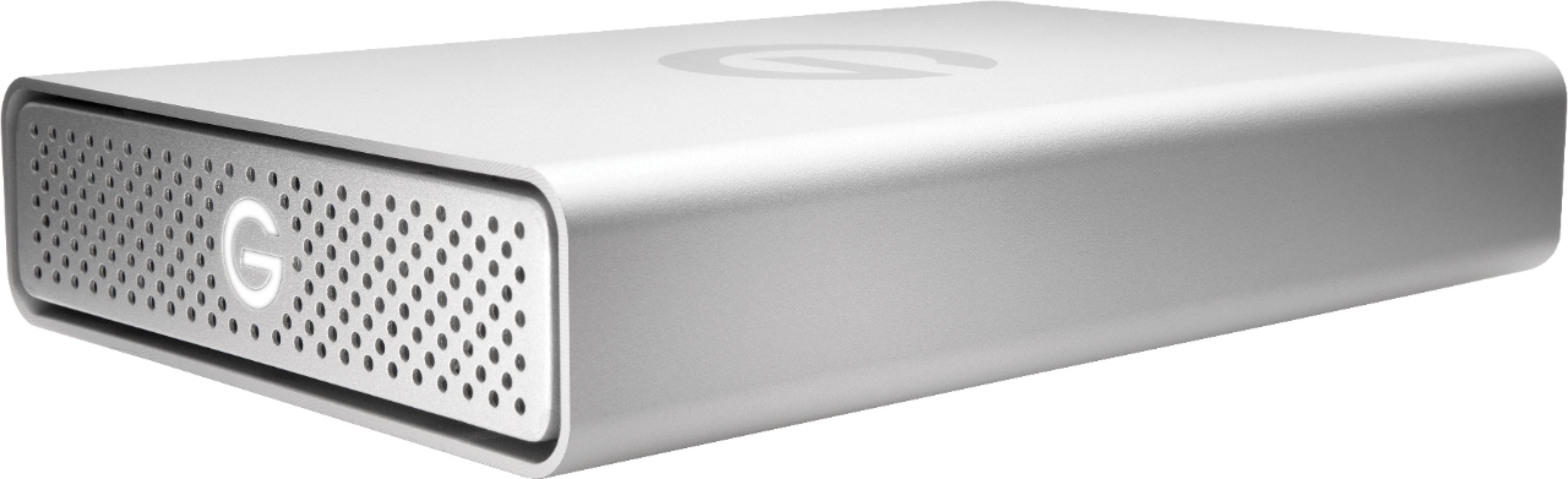 G-Technology Disque dur externe portable G-Drive avec câble USB-C / USB-A -  4 To - Gris