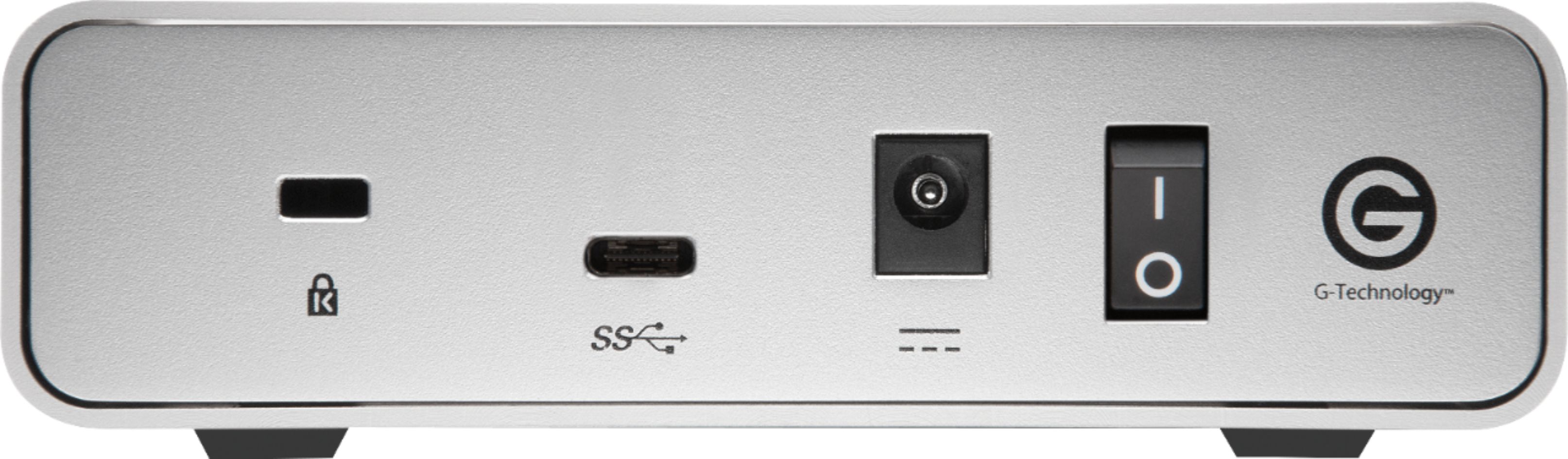 Best Buy: G-Technology G-DRIVE USB-C 4TB Desktop Hard Drive Silver 0G05666
