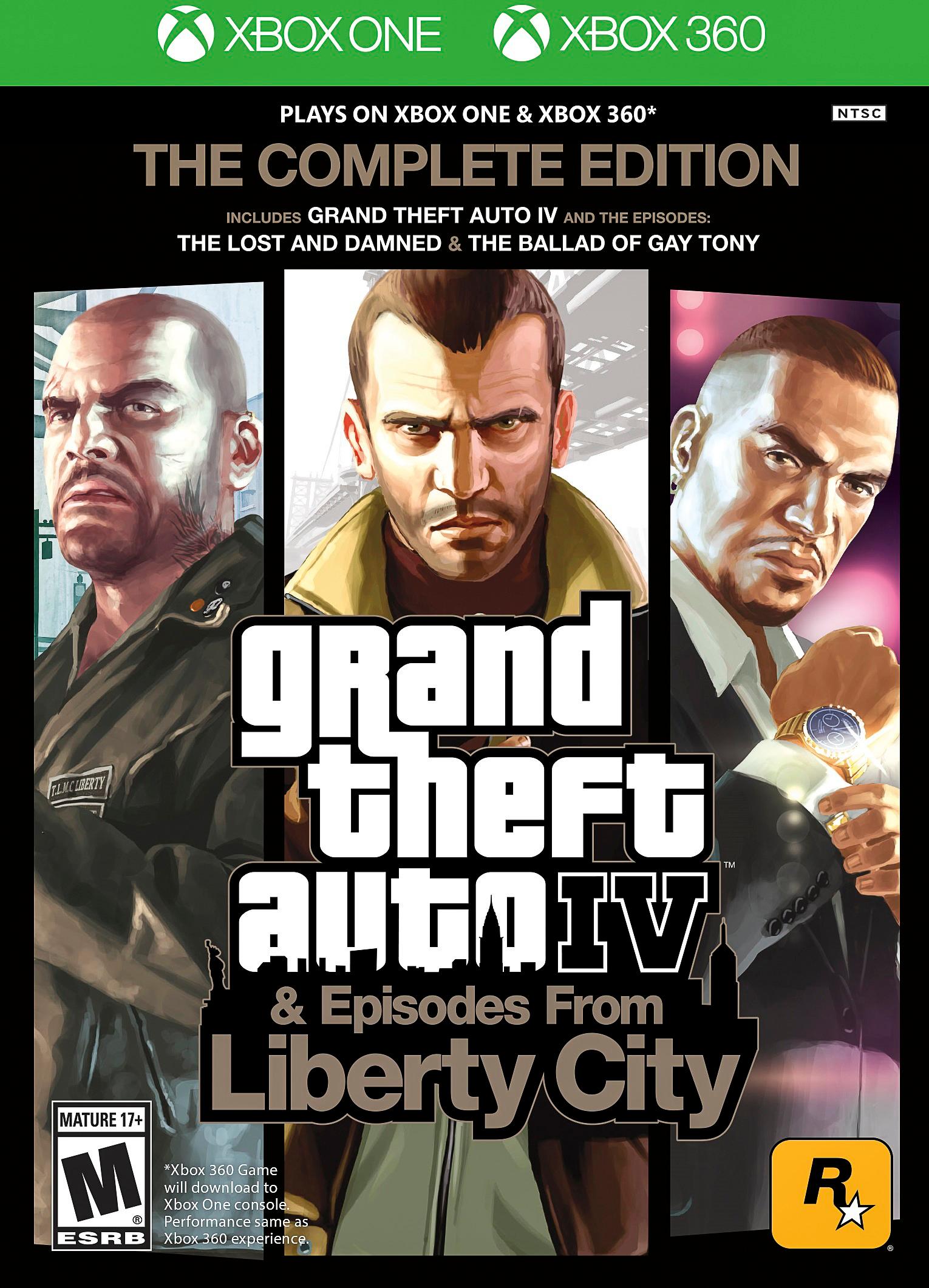 autobiografie Nadruk Manifesteren Grand Theft Auto IV: The Complete Edition Xbox 360, Xbox One 49932 - Best  Buy