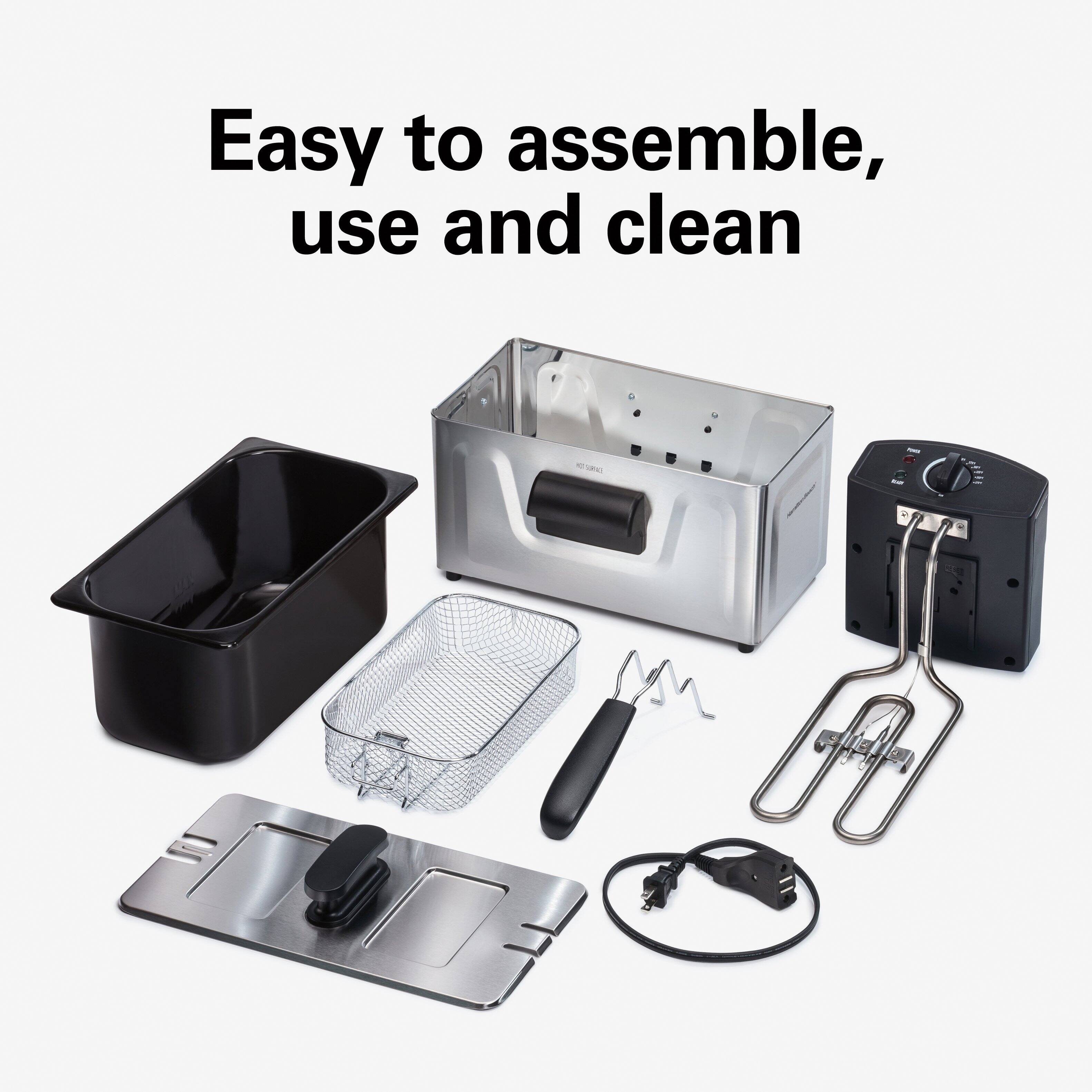 Easy to assemble, use and clean