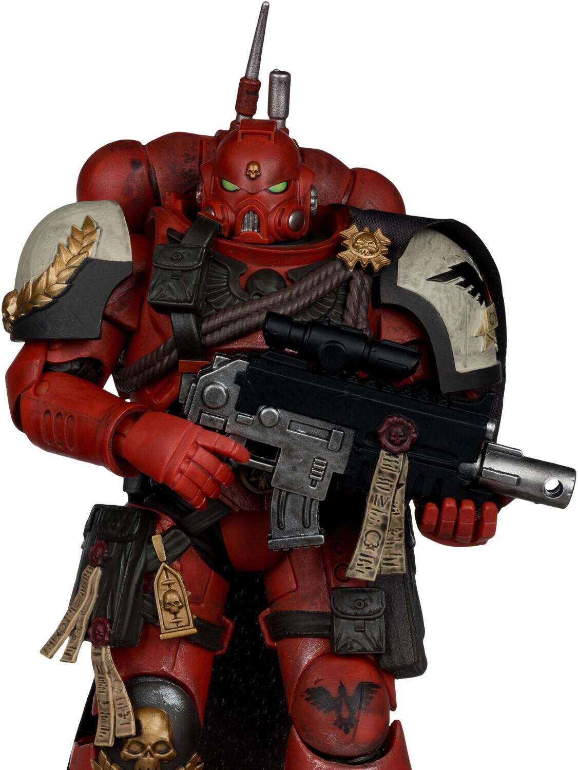 Alt View 2. McFarlane Toys - McFarlane - Warhammer 40K: Dawn of War 4 - Elite Edition - 7" Captain Cyrus in Phobos Armor Action - COLLECTIBLES - Multicolor.