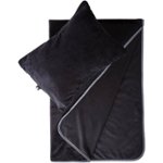 Front Zoom. Samsonite - Pillow and Blanket Comfort Gift Set - Black.