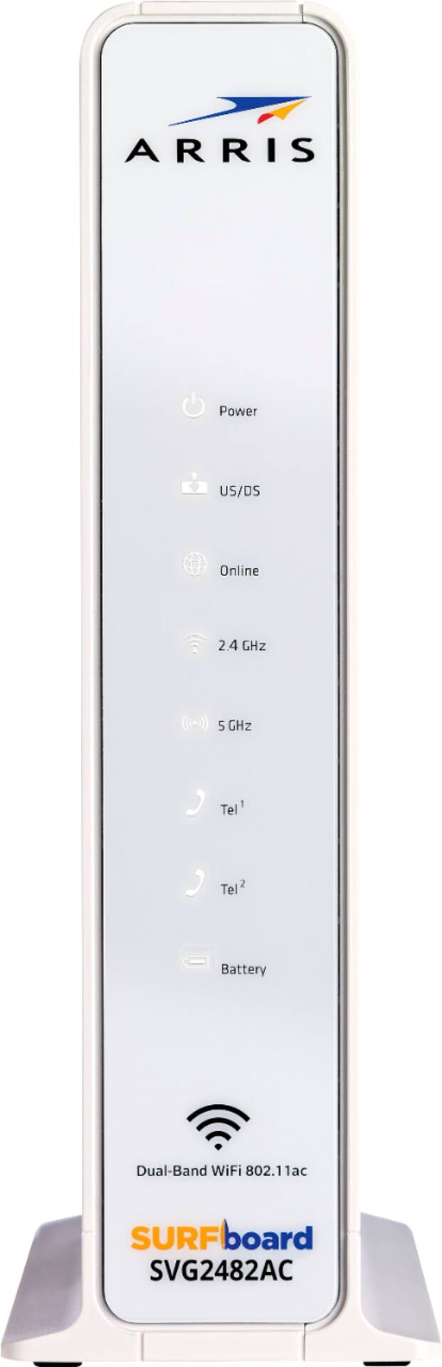 ARRIS SURFboard 24 x 8 DOCSIS 3.0 Voice Cable Modem with AC1750 Dual ...
