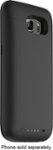 Angle Zoom. mophie - Juice Pack External Battery Case for Samsung Galaxy S6 Cell Phones - Black.