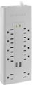 Alt View Zoom 11. Insignia™ - 10-Outlet/2-USB Surge Protector - White.