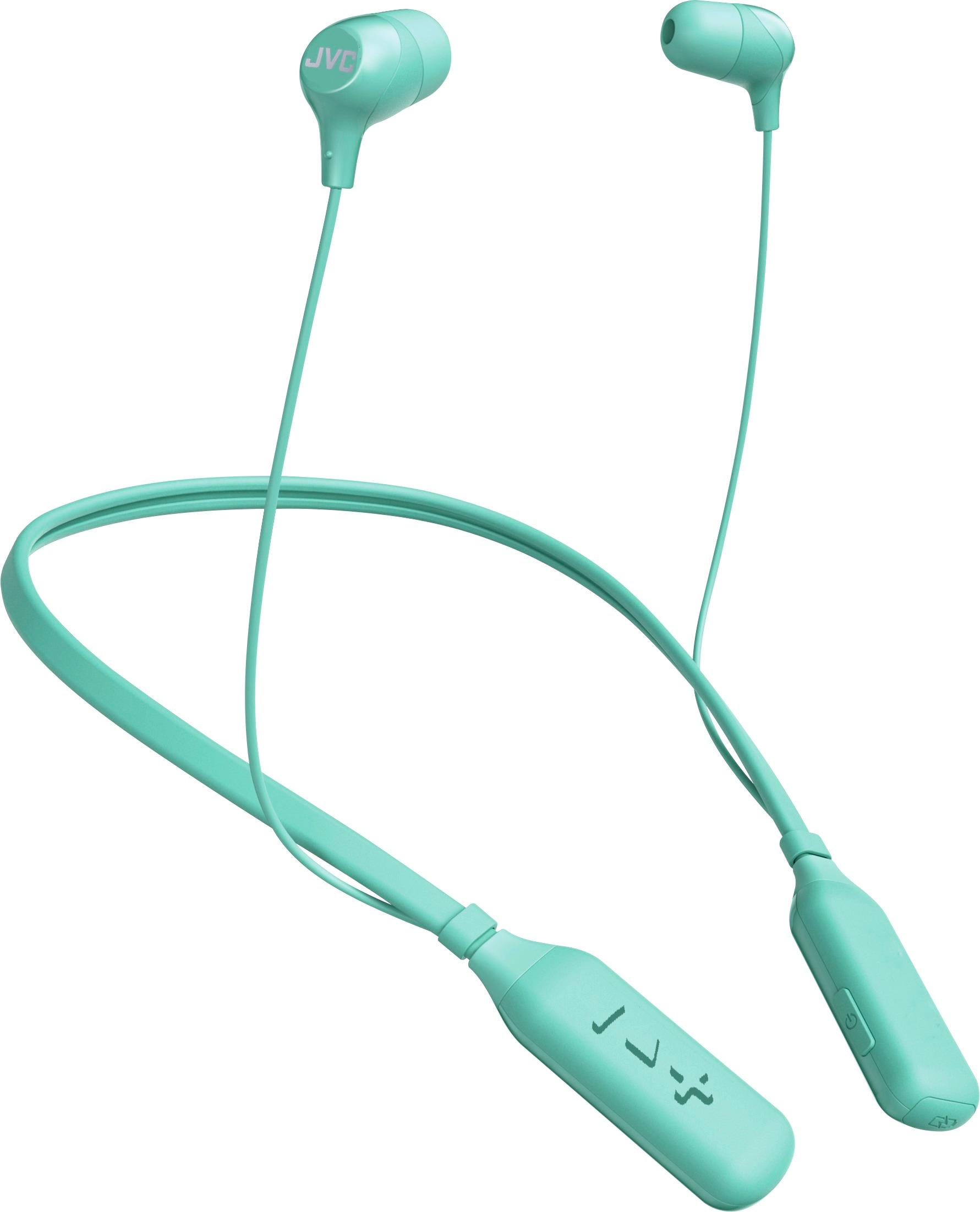 Angle View: JVC - HA FX39BT Marshmallow Wireless In-Ear Headphones - Green