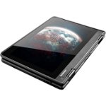 Front Zoom. Lenovo - ThinkPad Yoga 11e 2-in-1 11.6" Touch-Screen Chromebook - Intel Celeron - 4GB Memory - 16GB eMMC Flash Memory - Graphite black.
