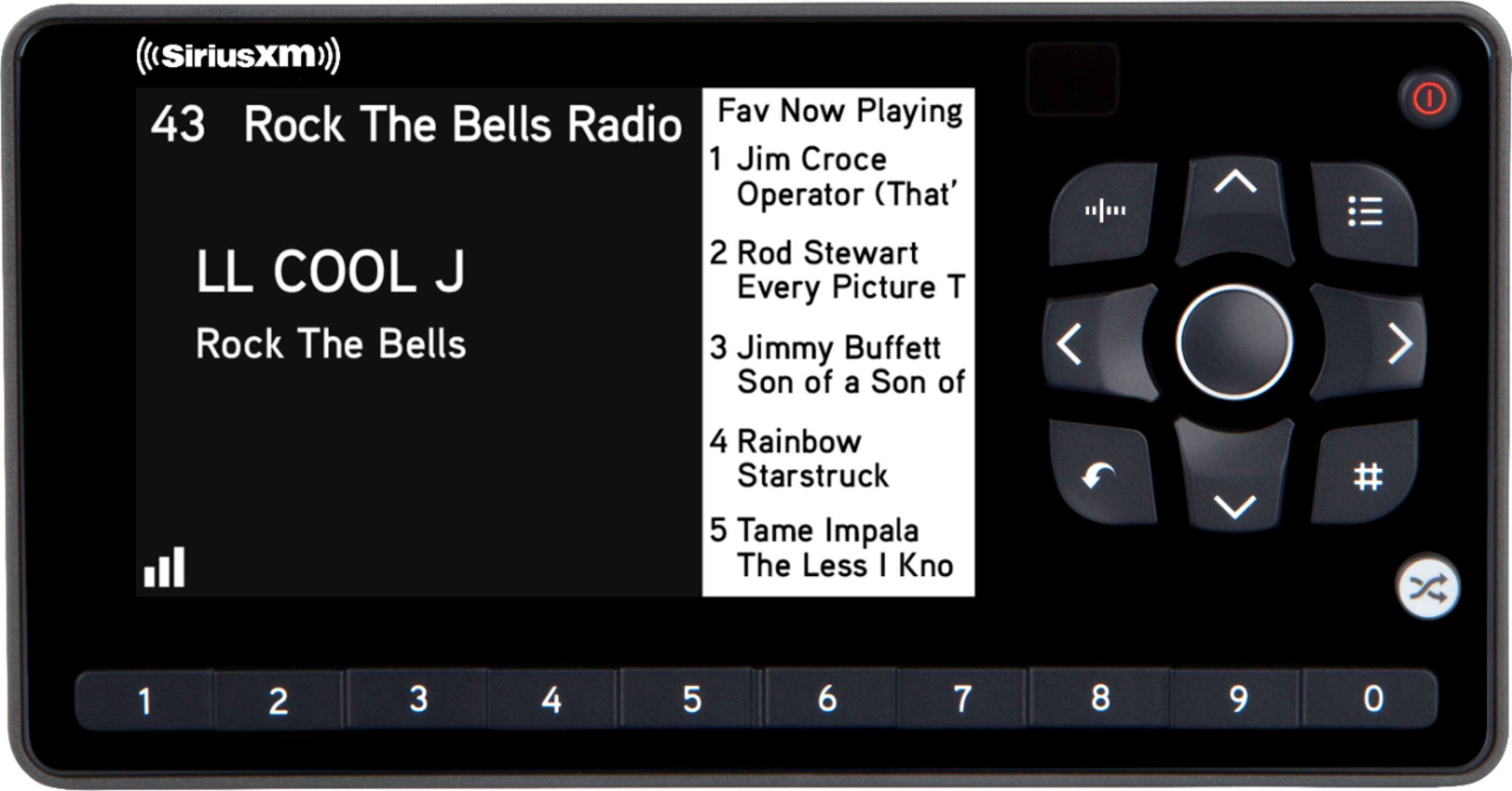 SiriusXM Fav Now Playing 43 Rock The Bells Radio 1 Jim Croce Operator (That's the Way I Feel) 2 Rod Stewart LL COOL J Every Picture Tells a Story 3 Jimmy Buffett Son of a Son of a Sailor 4 Rainbow Starstruck 5 Tame Impala The Less I Know the Better