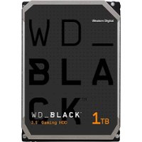 WD - BLACK Gaming 1TB Internal SATA Hard Drive for Desktops - Front_Zoom