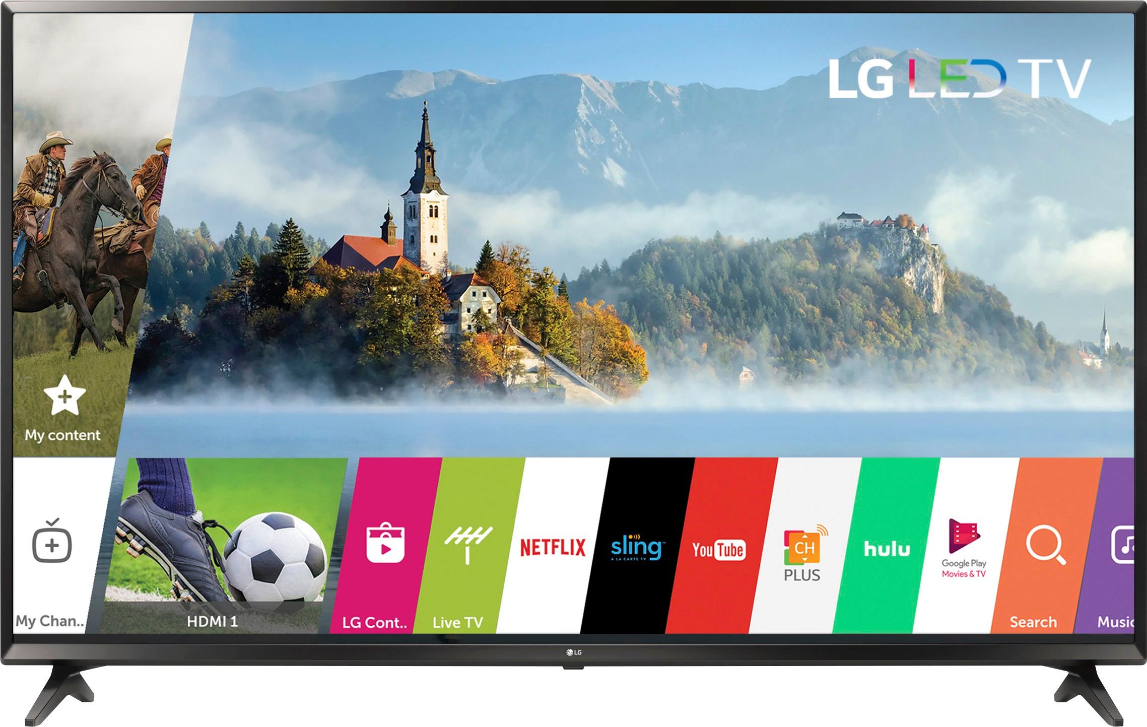 Celsius facet Snart Best Buy: LG 65" Class LED UJ6300 Series 2160p Smart 4K UHD TV with HDR  65UJ6300