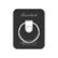 Front Zoom. Bunker Ring - Essentials Finger Grip/Kickstand for Mobile Phones - Matt black.