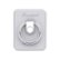 Front Zoom. Bunker Ring - Essentials Finger Grip/Kickstand for Mobile Phones - Matt silver.