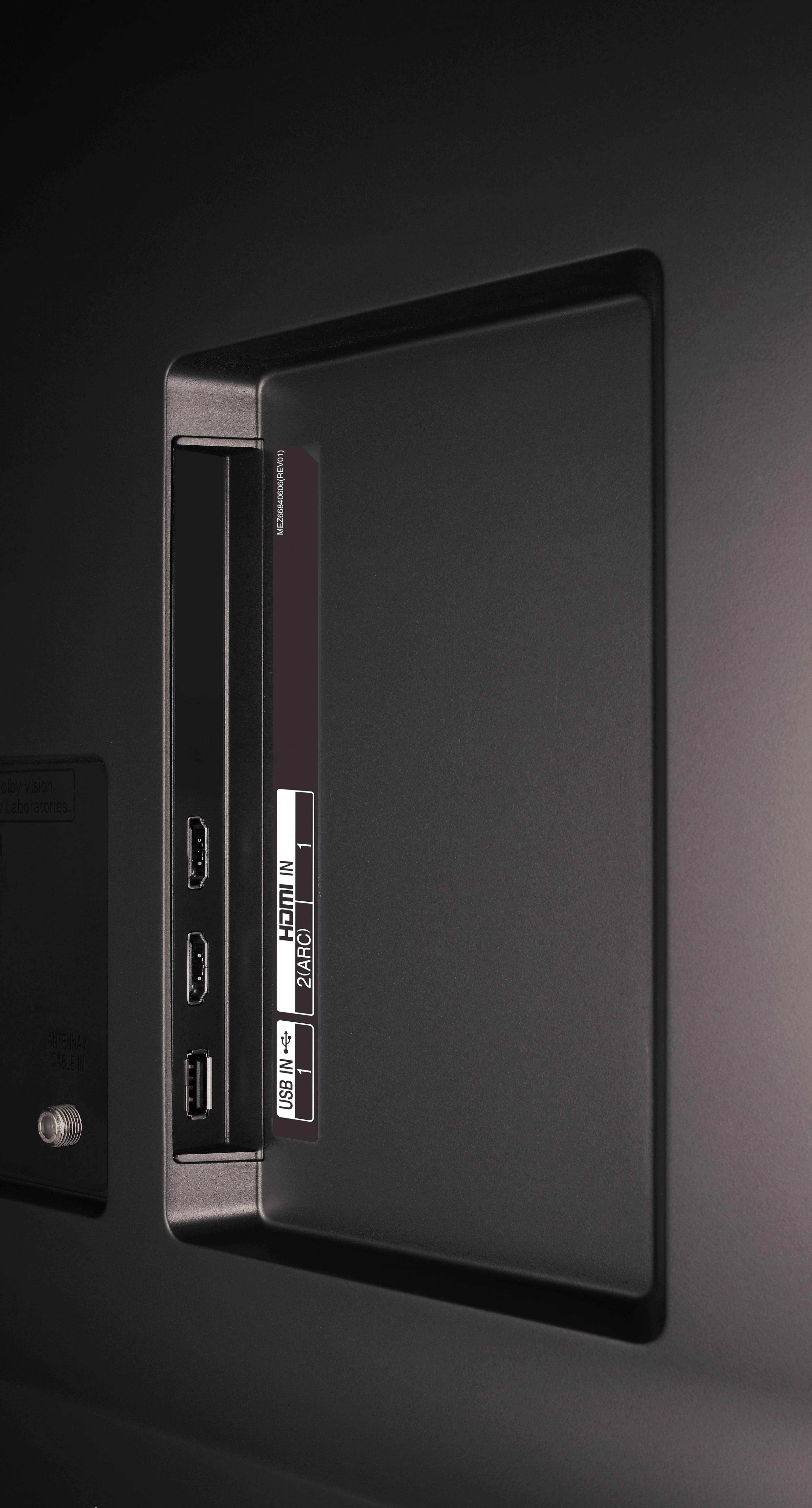 Alt View 2. LG - 55" Class - LED - UJ6300 Series - 2160p - Smart - 4K UHD TV with HDR - Black.