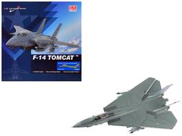 Hobby Master - Grumman F-14A Tomcat Fighter Aircraft "Fist of the Fleet" United States Navy "Air Power Series" 1/72 - Gray