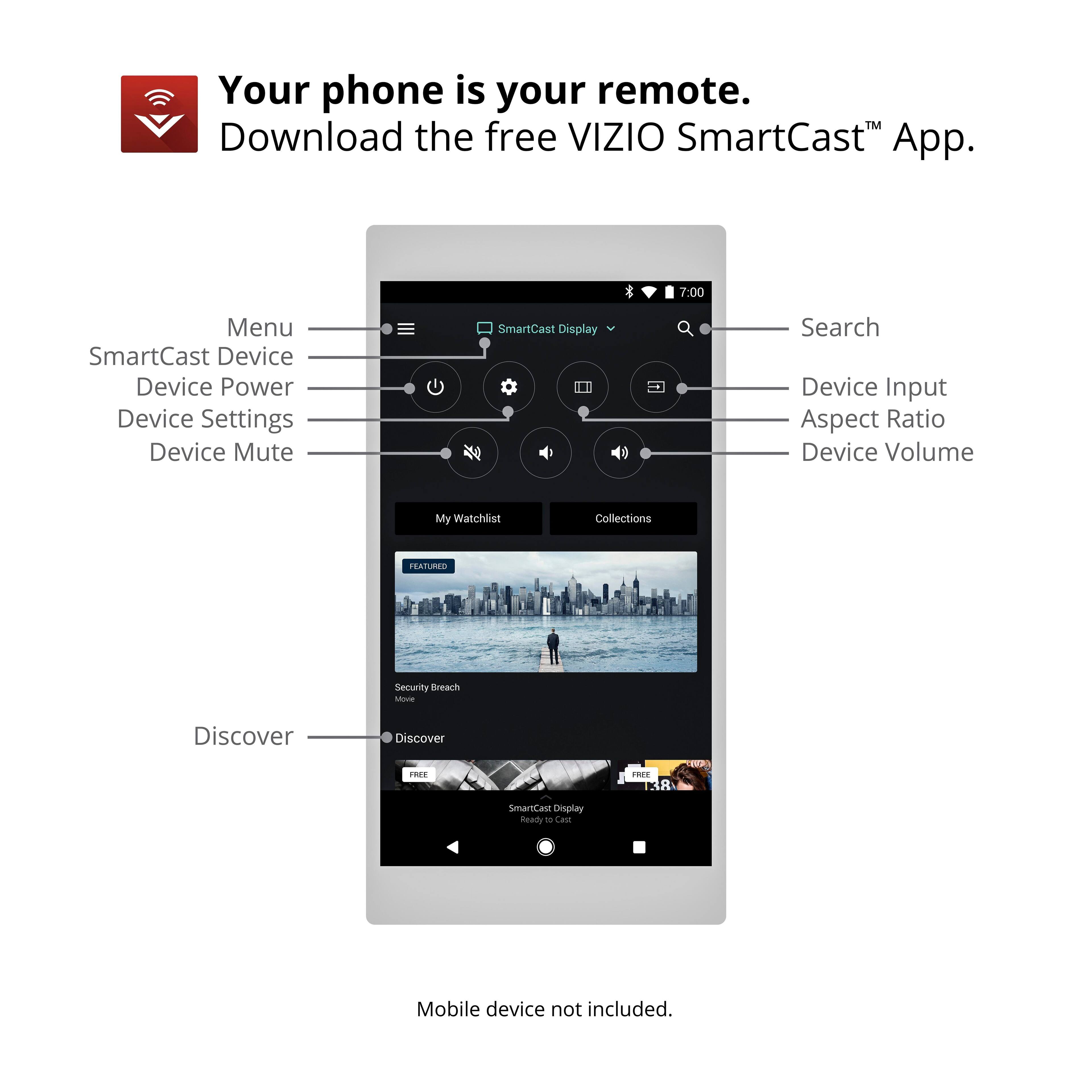 Alt View 18. VIZIO - 75" Class - LED - E-Series - 2160p - Smart - 4K UHD Home Theater Display with HDR - Black.